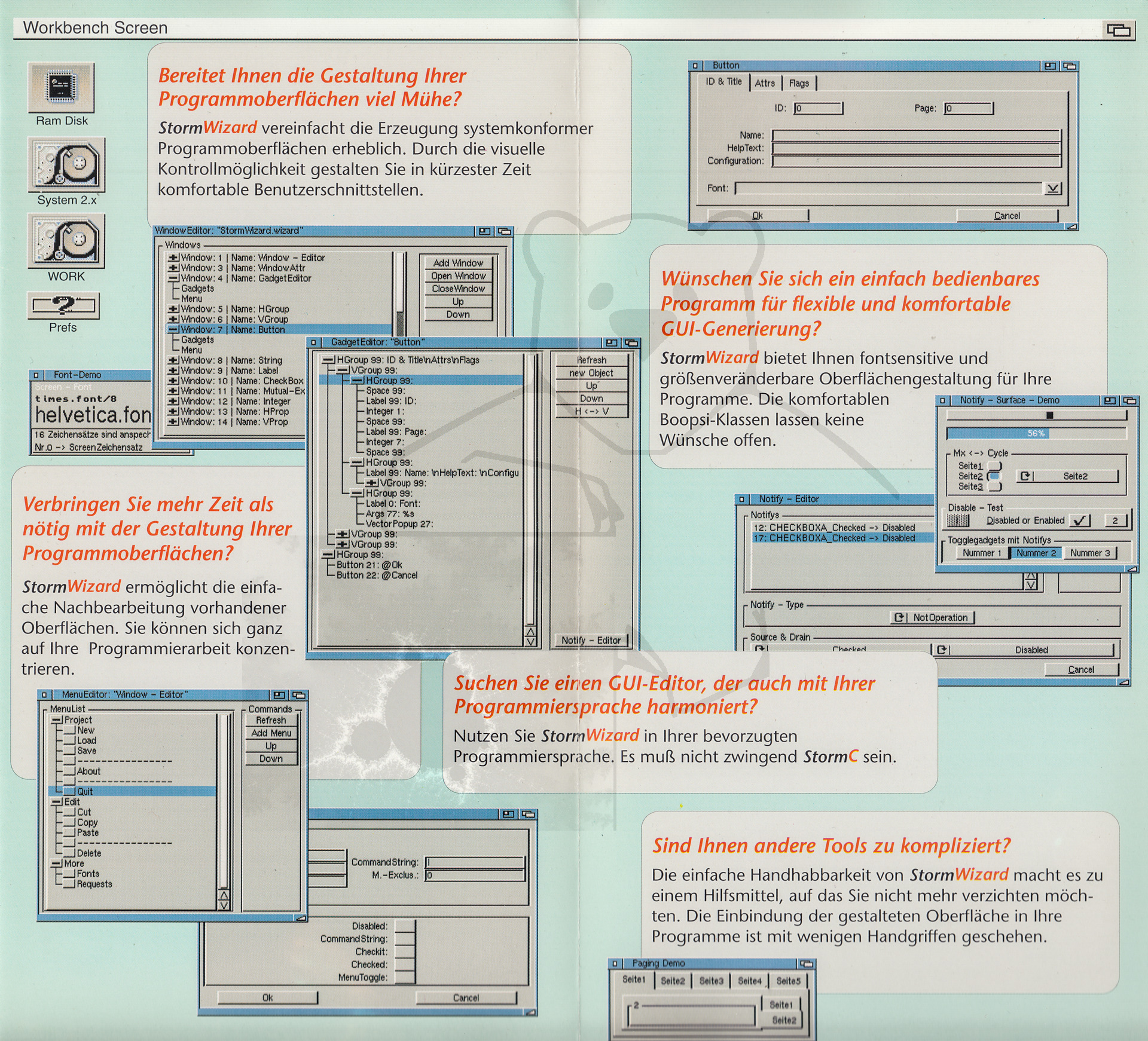 StormC/C++ V3.0 - Werbeflyer